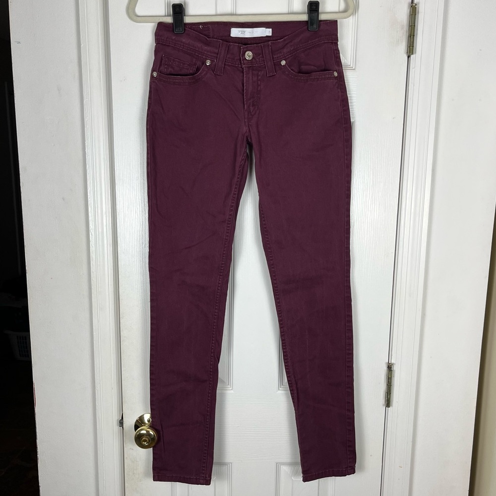 Levi's Skinny Pants in Plum